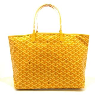 ゴヤール(GOYARD)のGOYARD(ゴヤール) トートバッグ新品同様  サンルイPM イエロー コーティングキャンバス×レザー(トートバッグ)