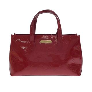 ルイヴィトン(LOUIS VUITTON)のLOUIS VUITTON(ルイヴィトン) トートバッグ モノグラムヴェルニ ウィルシャーPM M93642 ポムダムール パテントレザー（モノグラムの型押し）(トートバッグ)