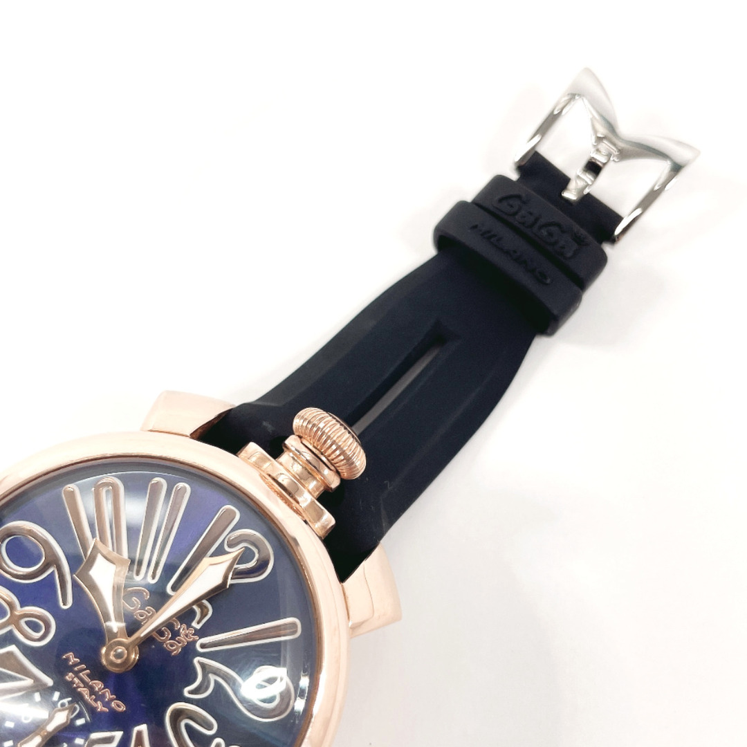 GaGa MILANO(ガガミラノ)のガガ・ミラノ 腕時計 マヌアーレ  5011.05S ゴールド メンズの時計(腕時計(アナログ))の商品写真