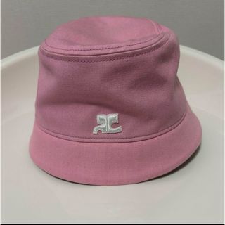 クレージュ(Courreges)の【courreges 】pink バケハ(ハット)