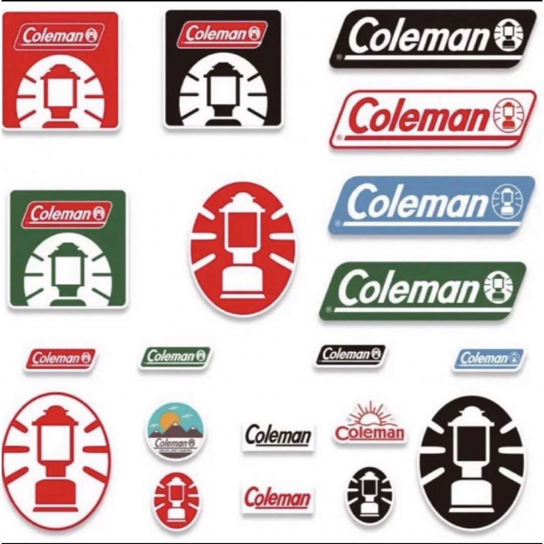 Coleman(コールマン)の新品　コールマン　ステッカー　20枚 スポーツ/アウトドアのアウトドア(その他)の商品写真