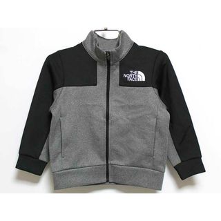 ザノースフェイス(THE NORTH FACE)の【春物 新入荷!】‡ザ・ノースフェイス/THE NORTH FACE‡100cm マウンテントラックジャケット/ブルゾン/アウター グレー系【中古】子供服 キッズ kids 男の子 女の子 春秋 otr 803042(ジャケット/上着)