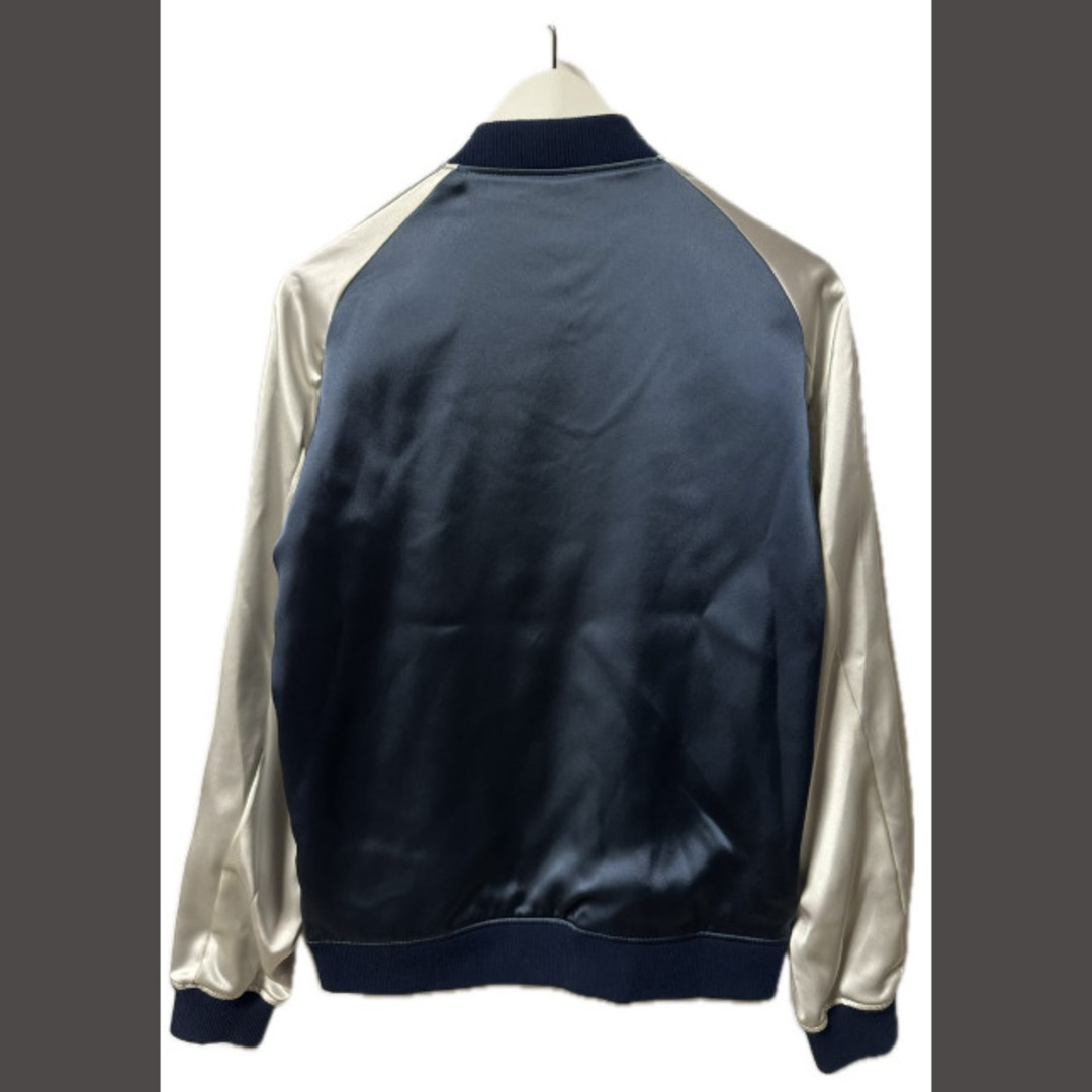 STUDIOUS(ステュディオス)のステュディオス スカジャン ジップアップ 1 ネイビー 長袖 メンズのジャケット/アウター(その他)の商品写真
