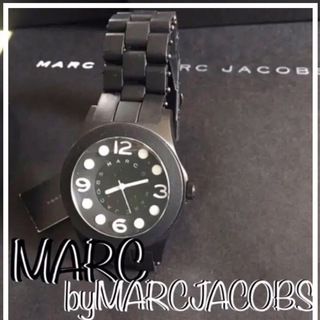 マークバイマークジェイコブス(MARC BY MARC JACOBS)のMarc byＭＡＲＣ ＪＡＣＯＢＳマークジェイコブスUS限定腕時計ウォッチ(腕時計(アナログ))