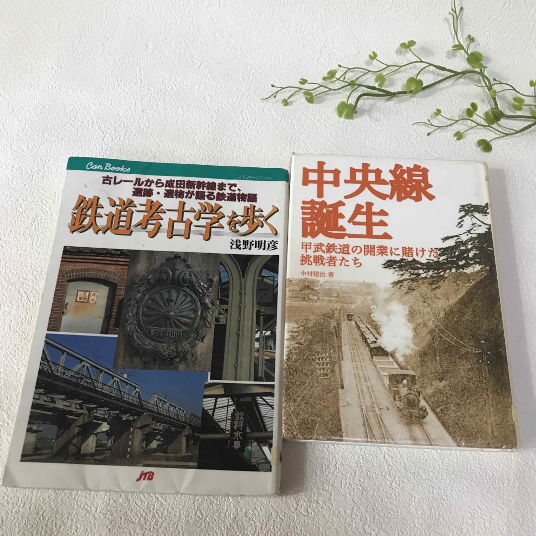 2冊おまとめ   中央線誕生  鉄道考古学を歩く エンタメ/ホビーの本(ビジネス/経済)の商品写真