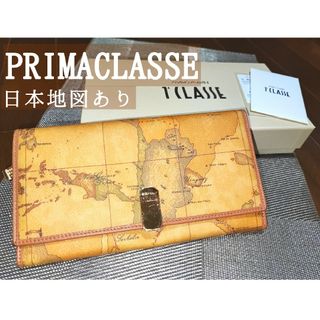 【背面に日本柄あり】プリマクラッセ　長財布