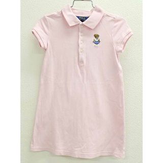 Ralph Lauren - ◇ラルフローレン/Ralph Lauren◇110cm 半袖ワンピース ピンク ベア【中古】子供服 キッズ kids 女の子 夏 117032 onepi