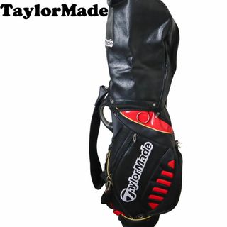 テーラーメイド(TaylorMade)の【美品】TaylorMade/テーラーメイド キャディバッグ ブラック 6分割(バッグ)