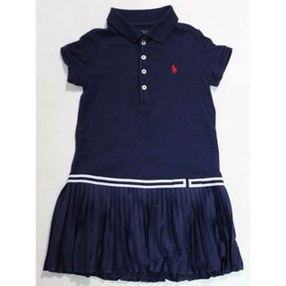 ラルフローレン(Ralph Lauren)の☆ラルフローレン/Ralph Lauren☆100cm 半袖ワンピース 紺 【中古】子供服 キッズ kids 女の子 夏 316032 onepi(ワンピース)