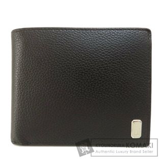 ダンヒル(Dunhill)のDunhill ロゴ 二つ折り財布（小銭入れなし） レザー メンズ(折り財布)