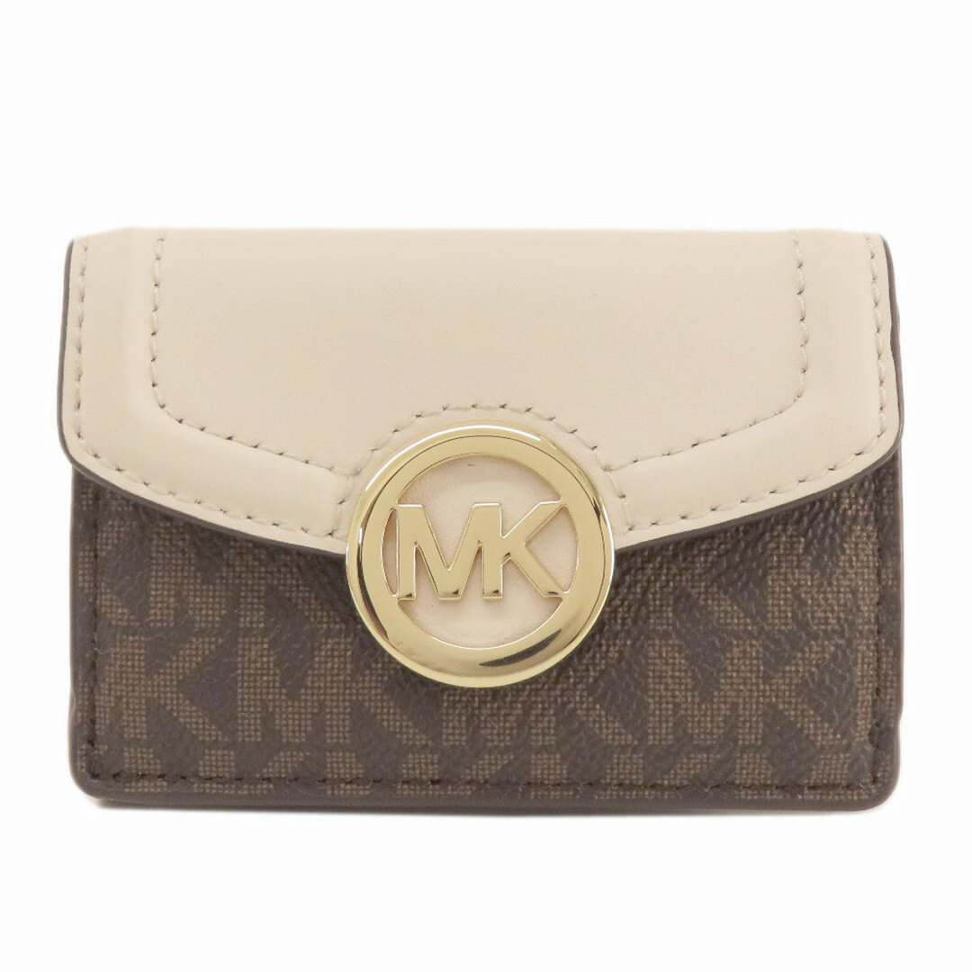 Michael Kors(マイケルコース)のMichael Kors MKシグネチャー 二つ折り財布（小銭入れあり） レザー レディース レディースのファッション小物(財布)の商品写真