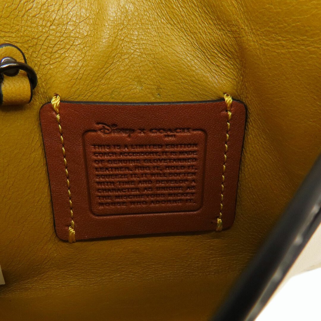 COACH(コーチ)のCOACH 66146 ディズニーコラボ アクセサリーポーチ レザー レディース レディースのファッション小物(ポーチ)の商品写真