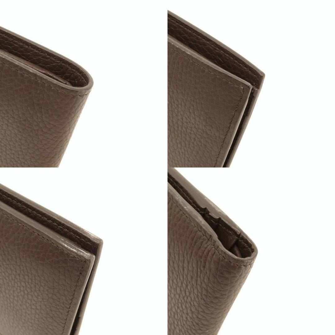 Bottega Veneta(ボッテガヴェネタ)のBOTTEGA VENETA シンプルデザイン アウトレット 二つ折り財布（小銭入れあり） レザー レディース レディースのファッション小物(財布)の商品写真