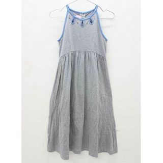 ファミリア(familiar)の□ファミリア/familiar□140cm ノースリーブワンピース グレー【中古】子供服 キッズ kids ジュニア 女の子 夏 126022 onepi(ワンピース)