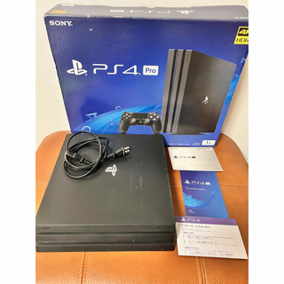 SONY PlayStation4 Pro 本体 CUH-7100BB01(家庭用ゲーム機本体)
