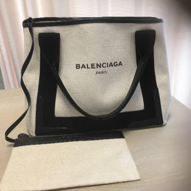 ❤️BALENCIAGA❤️ バレンシアガ ネイビーカバス トートバッグ