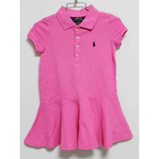 ラルフローレン(Ralph Lauren)の‡ラルフローレン/Ralph Lauren‡100cm 半袖ワンピース ピンク【中古】子供服 キッズ kids 女の子 夏 616032 onepi(ワンピース)