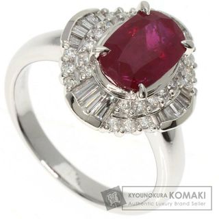 SELECT JEWELRY ルビー ダイヤモンド リング・指輪 PT900 レディース(リング(指輪))