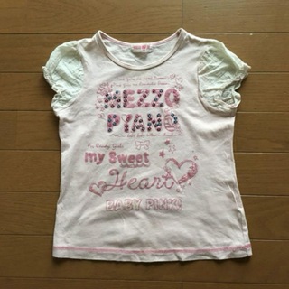 メゾピアノ(mezzo piano)のメゾピアノのTシャツ(Tシャツ/カットソー)