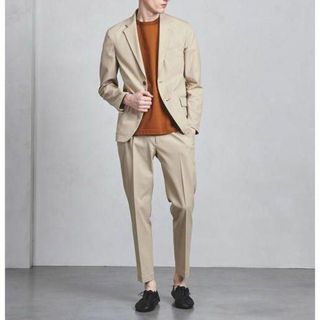 UNITED ARROWS - 【BEIGE】ジャージー 2B ジャケット ＋ パンツ2タイプ 3点セットアップ