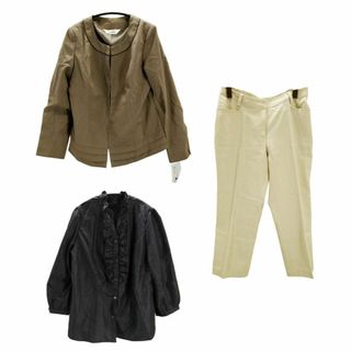 SS0267■ 新品 フォーマル ジャケット＆ブラウス＆ パンツ 17ABT80(その他)