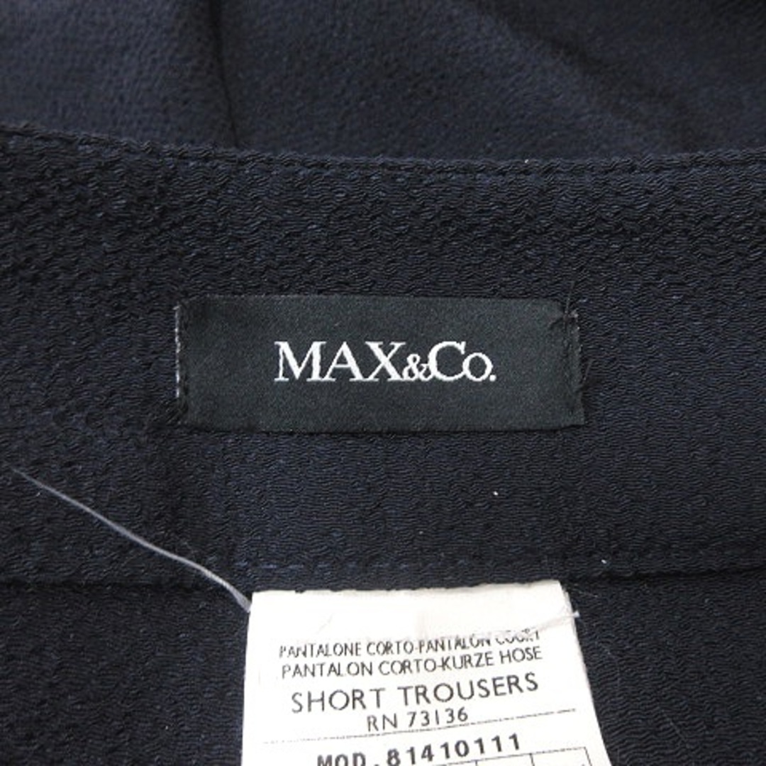 Max & Co.(マックスアンドコー)のマックス&コー パンツ キュロット 42 紺 ネイビー /YI レディースのパンツ(キュロット)の商品写真