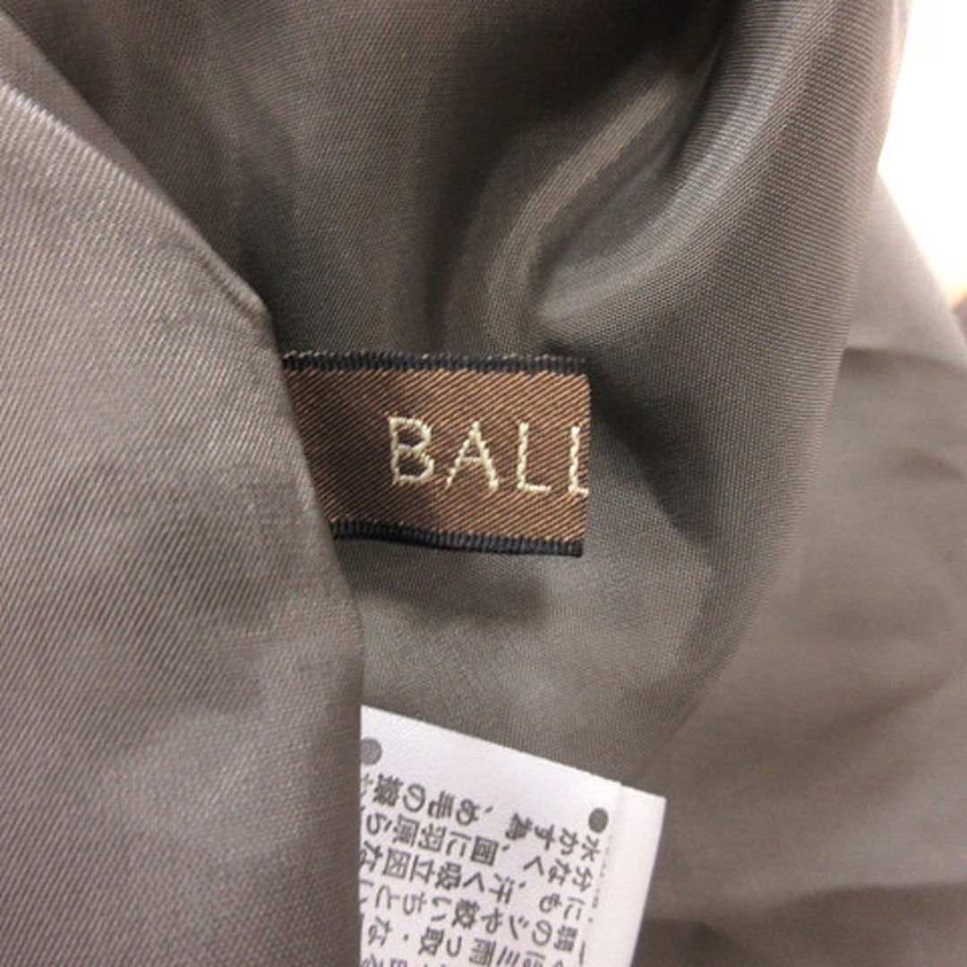 Ballsey(ボールジィ)のボールジー ワンピース ひざ丈 ノースリーブ 絹 シルク 38 ベージュ 茶 レディースのワンピース(ひざ丈ワンピース)の商品写真