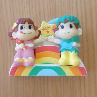 フジヤ(不二家)のぺコちゃん　ポコちゃん　メモスタンド(キャラクターグッズ)