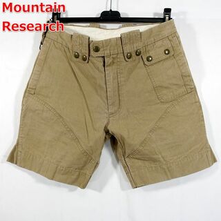 MOUNTAIN RESEARCH - 【良品】マウンテンリサーチ　立体裁断ショートパンツ　W&G Shorts