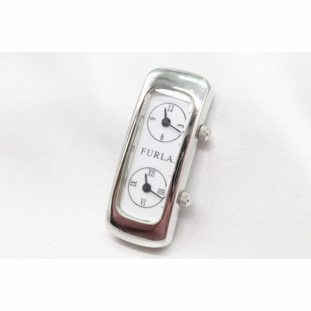 Furla(フルラ)の【W126-558】電池交換済 フルラ ダブルフェイス 腕時計 フェイスのみ レディースのファッション小物(腕時計)の商品写真