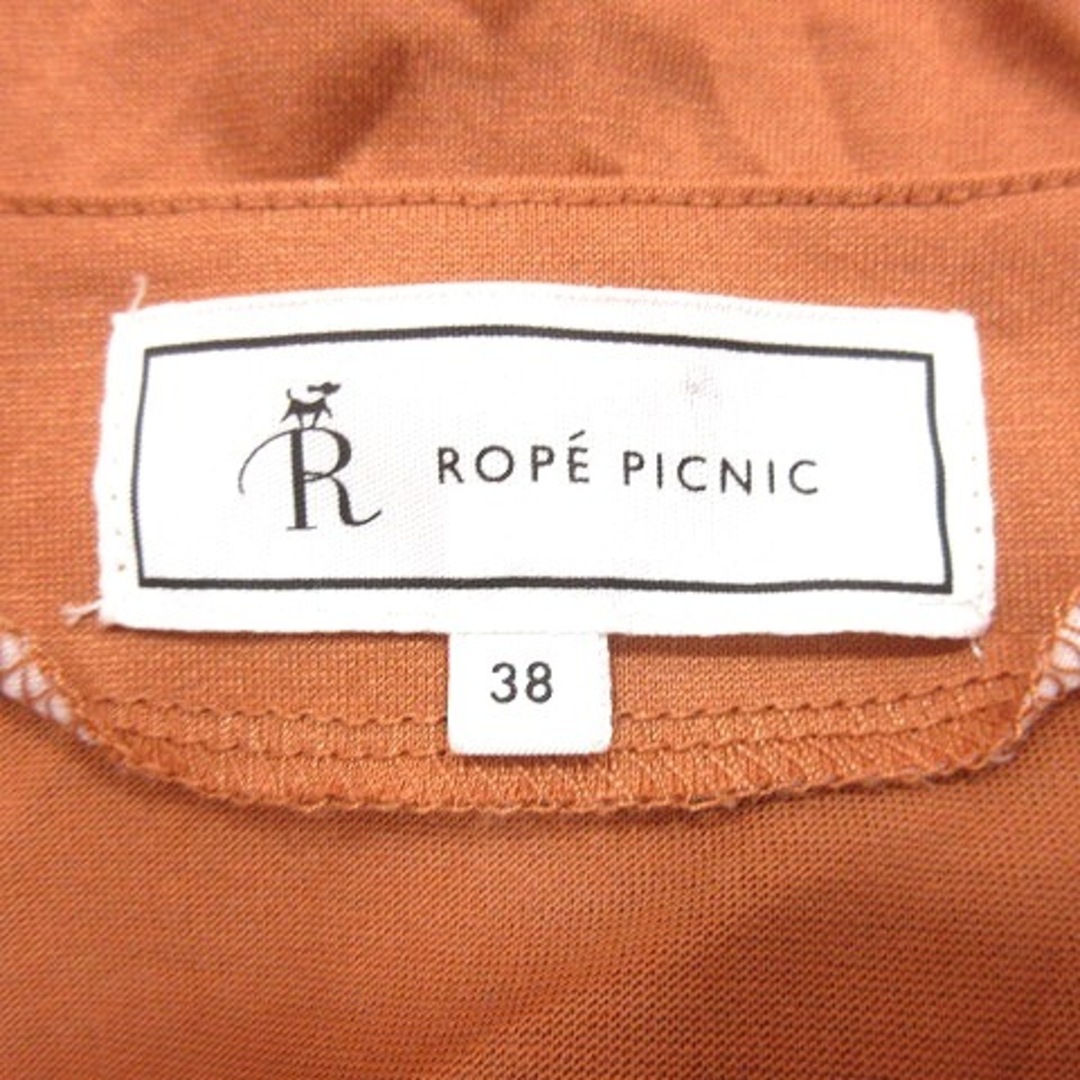 Rope' Picnic(ロペピクニック)のロペピクニック シャツ ブラウス カットソー フレンチスリーブ 38 キャメル レディースのトップス(その他)の商品写真