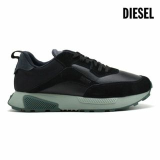 ディーゼル(DIESEL)の【BLACK】ディーゼル スニーカー メンズ ローカット レザー ブラック 黒 DIESEL S-TYCHE LOW【送料無料】(スニーカー)