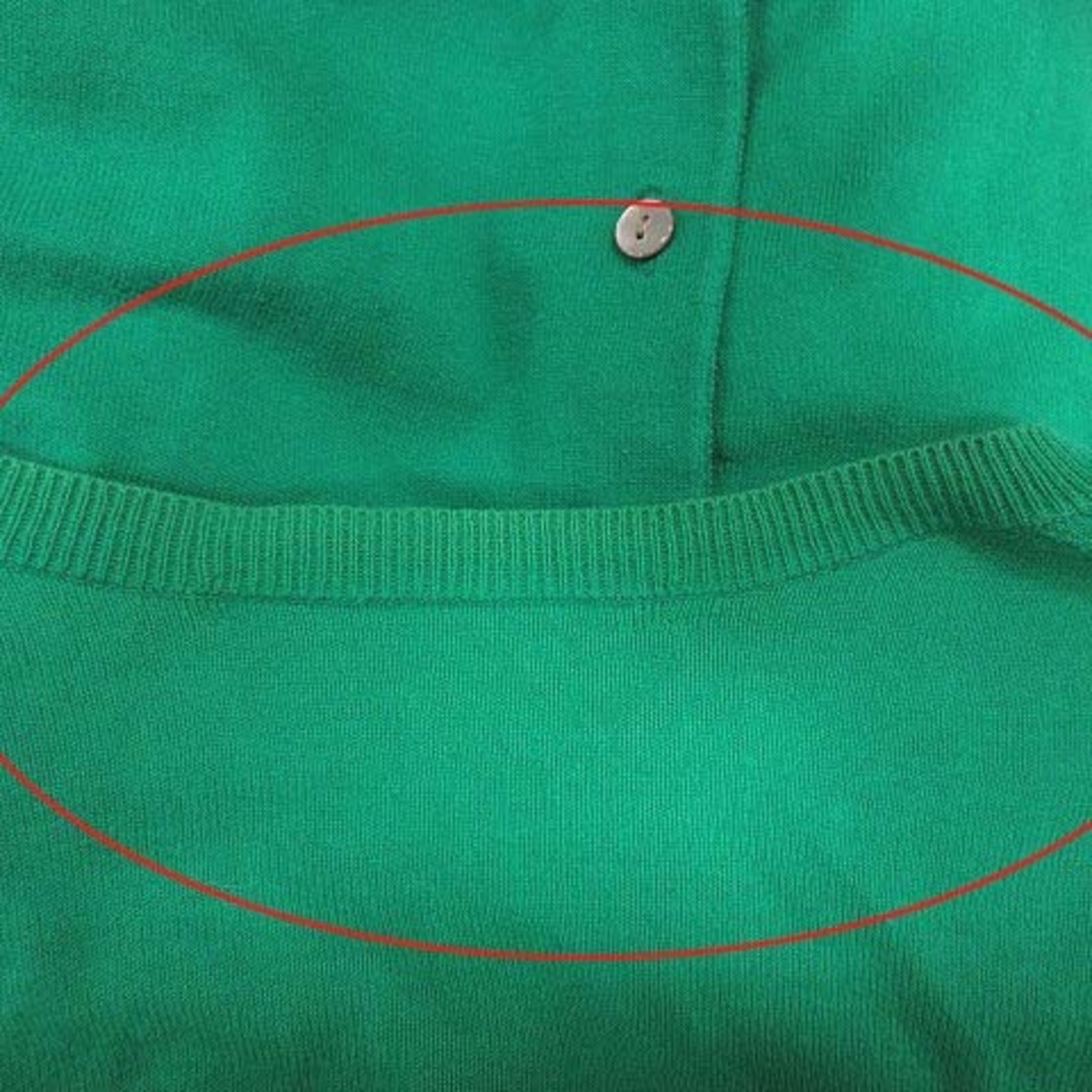 MACPHEE(マカフィー)のマカフィー トゥモローランド ニットカーディガン 長袖 1 緑 ■MO レディースのトップス(カーディガン)の商品写真