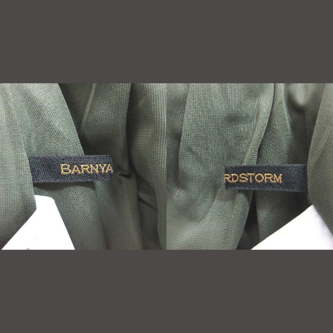 BARNYARDSTORM(バンヤードストーム)のバンヤードストーム ガウチョパンツ スカーチョ 麻 リネン 1 緑 ■MO レディースのパンツ(その他)の商品写真
