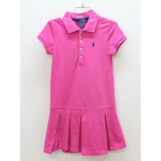 ラルフローレン(Ralph Lauren)の■ラルフローレン/Ralph Lauren■120cm 半袖ワンピース ピンク【中古】子供服 キッズ kids 女の子 夏 226032 onepi(ワンピース)