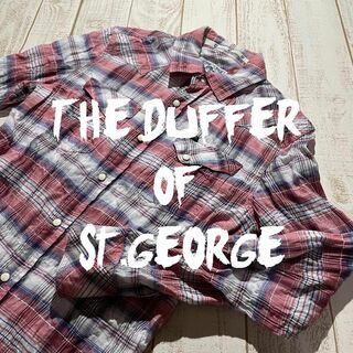 ザダファーオブセントジョージ(The DUFFER of ST.GEORGE)の【The DUFFER of St.GEORGE】シワ加工 ウエスタンシャツ(シャツ)