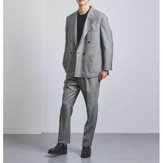 ユナイテッドアローズ(UNITED ARROWS)の【 未使用 】S バーズアイ 4B ダブル ジャケット パンツ セットアップ(セットアップ)