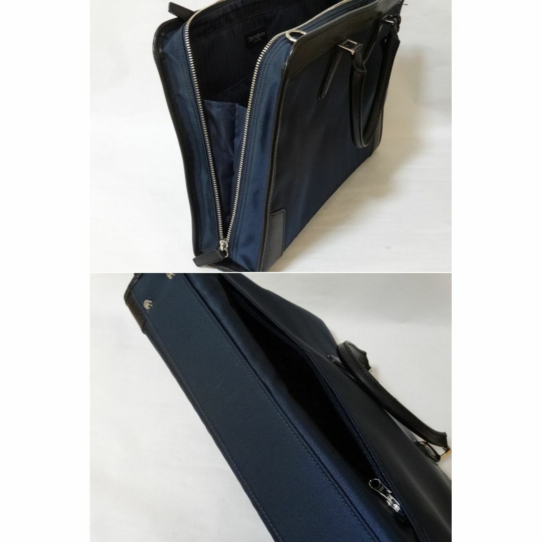 Samsonite(サムソナイト)の送料込 美品★Samsonite エルライト 2WAY ブリーフケース ネイビー メンズのバッグ(ビジネスバッグ)の商品写真