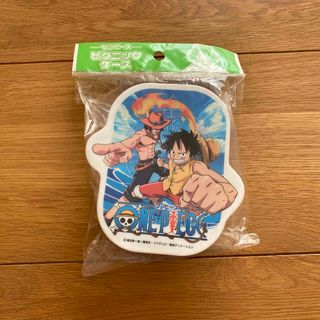 ワンピース(ONE PIECE)の未使用　ワンピース　ピクニックケース　お弁当　タッパー　小物入れ　エース　ルフィ(キャラクターグッズ)