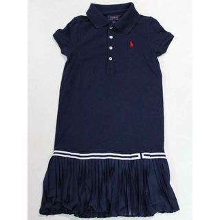 ラルフローレン(Ralph Lauren)の☆ラルフローレン/Ralph Lauren☆120cm 半袖ワンピース 紺 【中古】子供服 キッズ kids 女の子 夏 316032 onepi(ワンピース)