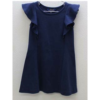 ラルフローレン(Ralph Lauren)の〓ラルフローレン/Ralph Lauren〓110cm ノースリーブワンピース 紺【中古】子供服 キッズ kids 女の子 夏 700732 onepi(ワンピース)