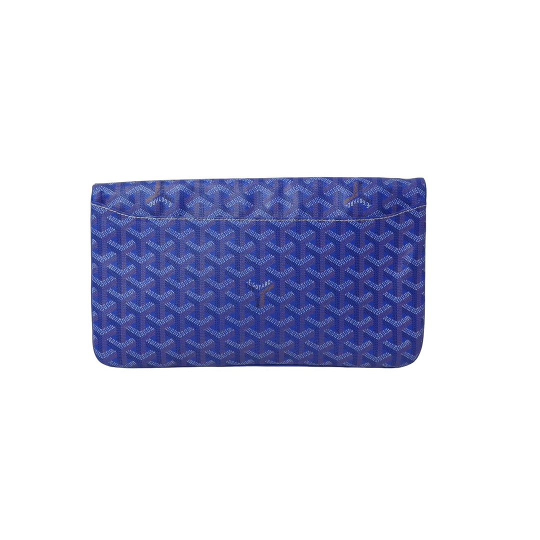 GOYARD(ゴヤール)のGOYARD ゴヤール サン・マリー MM クラッチバッグ STMARIMMLTY07CL07P スカイブルー シルバー金具 美品 中古 61446 メンズのバッグ(セカンドバッグ/クラッチバッグ)の商品写真