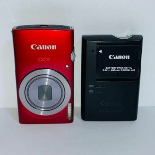 Canon IXY150 レッド PC2197(コンパクトデジタルカメラ)