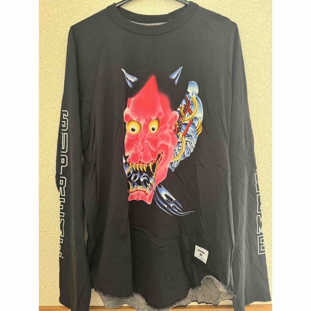 Supreme(シュプリーム)のsupreme Demon Raglan ラグラン ロンt sizeM メンズのトップス(Tシャツ/カットソー(七分/長袖))の商品写真