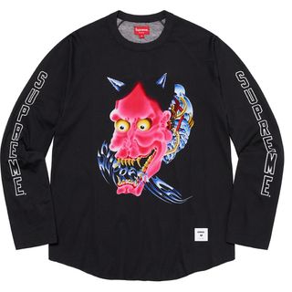 シュプリーム(Supreme)のsupreme Demon Raglan ラグラン ロンt sizeM(Tシャツ/カットソー(七分/長袖))