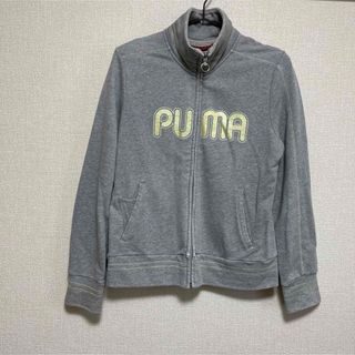 PUMA 長袖　ジャージ　フルジップ　プリント　スポーツウェア　Lサイズ(パーカー)