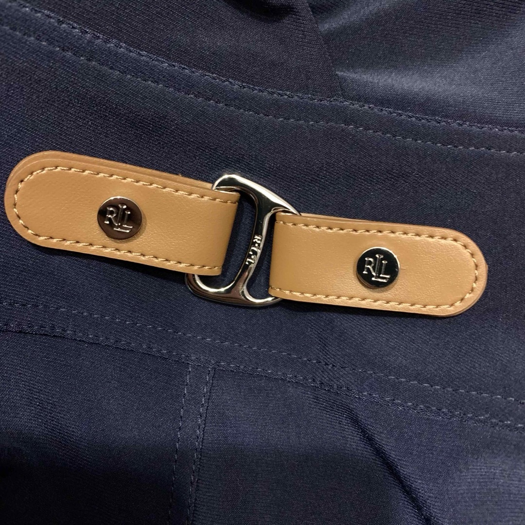 Ralph Lauren(ラルフローレン)の新品同様‼️ラルフローレン ブラックタグ カシュクール ミディ丈ワンピース レディースのワンピース(ひざ丈ワンピース)の商品写真