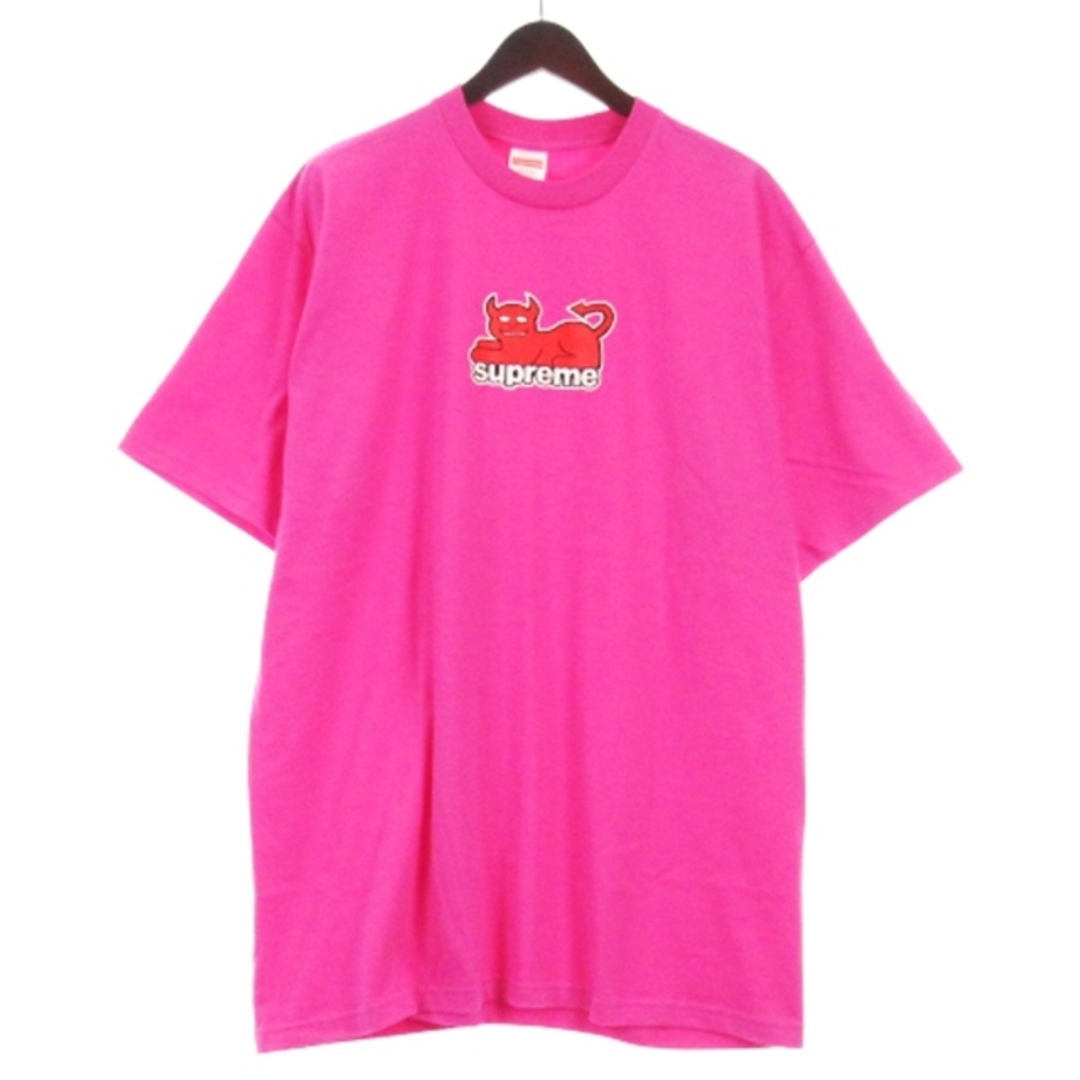 Supreme(シュプリーム)のシュプリーム 24SS トイマシーン Tシャツ 半袖 USA製 ピンク XL メンズのトップス(Tシャツ/カットソー(半袖/袖なし))の商品写真