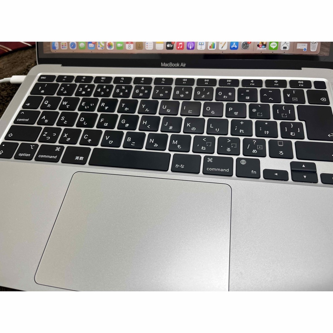 Apple(アップル)のApple MacBook Air M1チップ 2020 8GB 256GB スマホ/家電/カメラのPC/タブレット(ノートPC)の商品写真