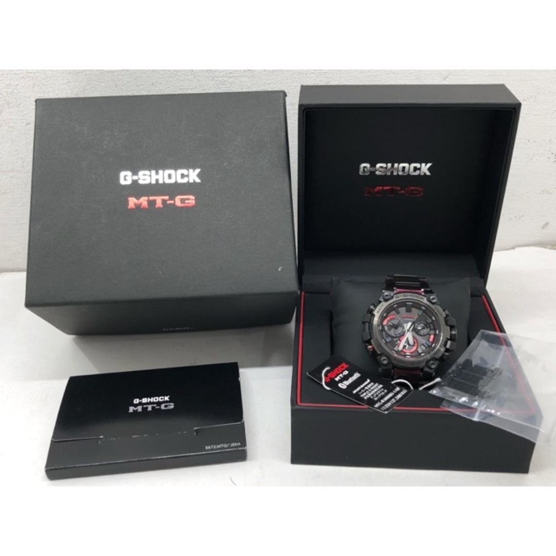 G-SHOCK(ジーショック)のCASIO(カシオ) G-SHOCK Gショック MT-G 電波ソーラー Bluetooth 腕時計 / MTG-B3000BD-1AJF 【64559-007】 メンズの時計(腕時計(アナログ))の商品写真